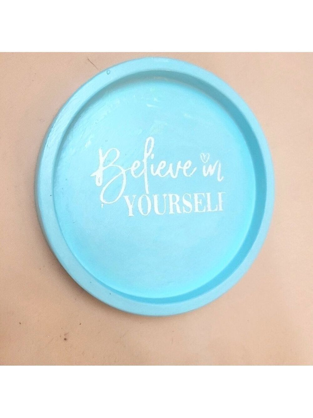 Handcrafted Handpainted Ceramic Resin Trinket Dish